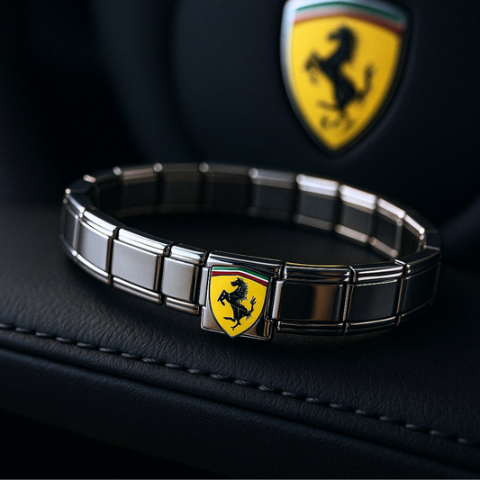 Italian Charm Car Bracelet